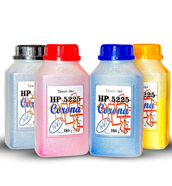 ست چهارتایی تونر اچ پی رنگی 5225 کرونا